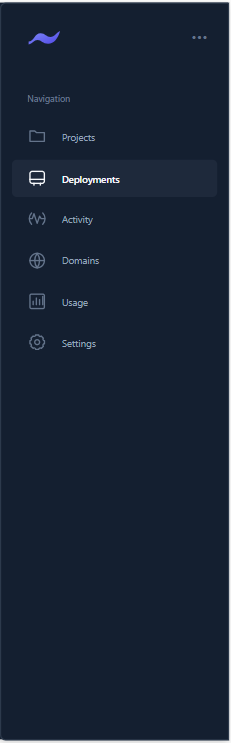 Navigation Menu Component Preview